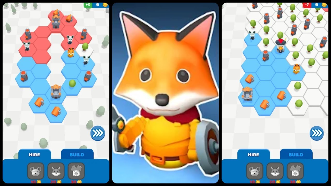 Merge Strategy Mobile Game | Gameplay Android & Apk