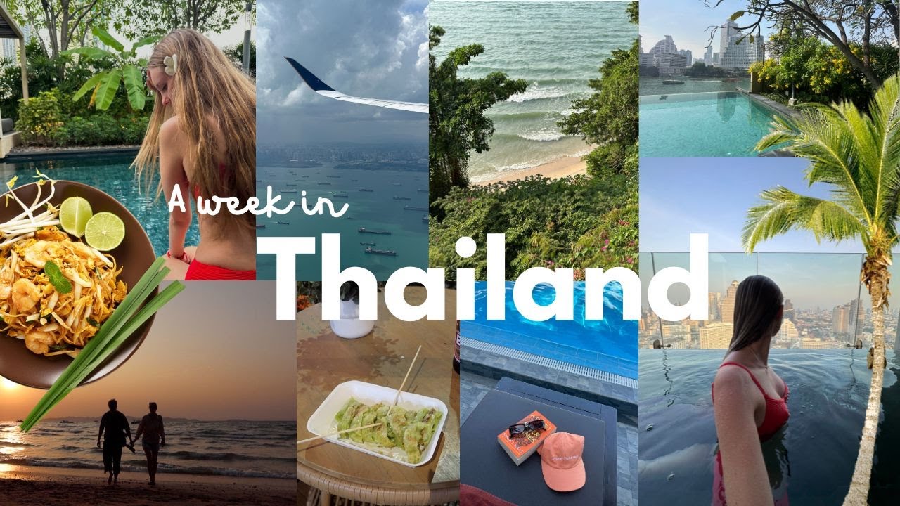 A week in Thailand // yummy food, resort tour, temples, swimming [VLOG]
