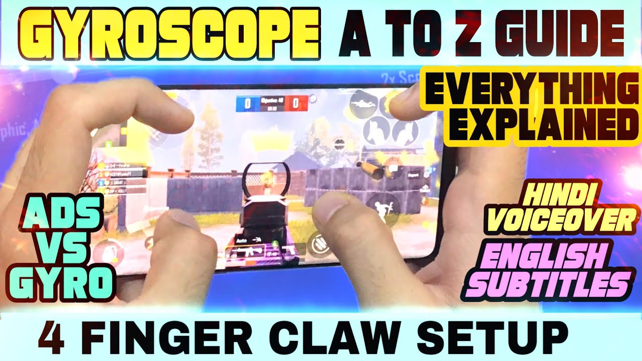 LEARN GYROSCOPE IN SIMPLE STEPS [ENG SUB] • PUBG MOBILE GYROSCOPE GUIDE • PUBG MOBILE TIPS & TRICKS