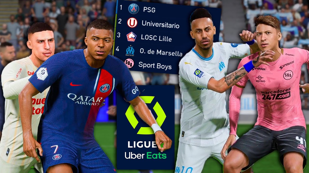 Pongo a los EQUIPOS de la LIGA PERUANA en la 2ª DIVISION de FRANCIA