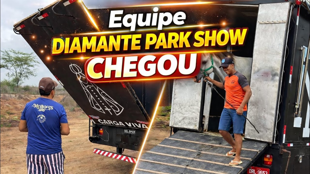 A EQUIPE DO DIAMANTE PARK SHOW CHEGOU NO HARAS WM ETAPA DO CAMPEONATO PORTAL 2026
