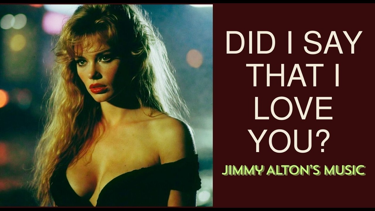 Jimmy Alton - DID I SAY THAT I LOVE YOU ?| AI Crooner Tribute | Vintage Song #AICrooner #1960sMusic