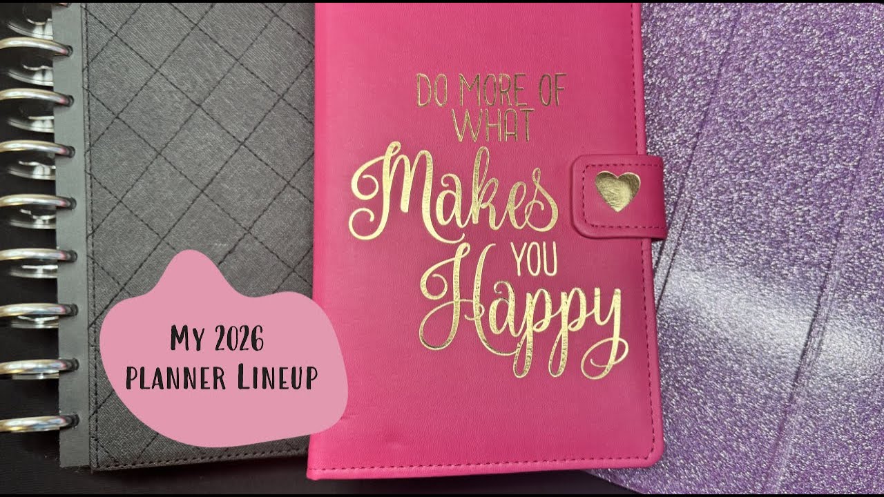 My 2026 Planner Line Up!