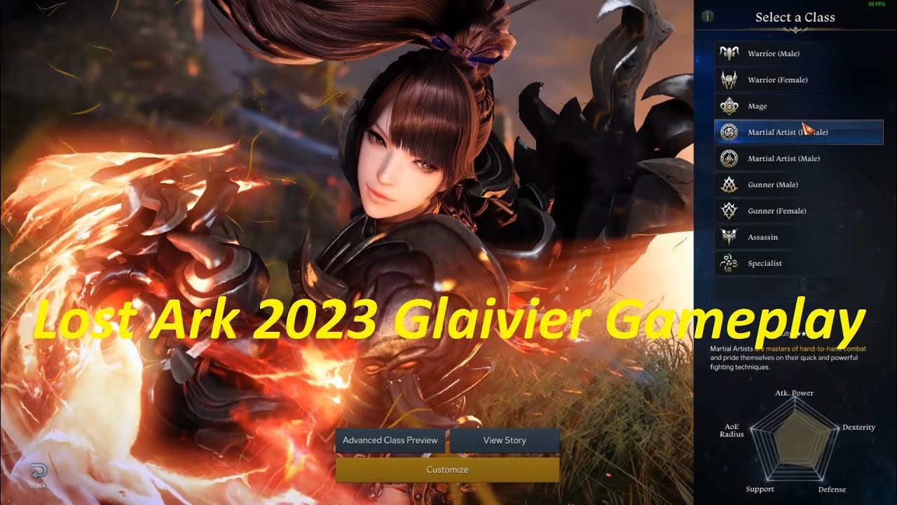 Lost Ark 2023 Glaivier Gameplay