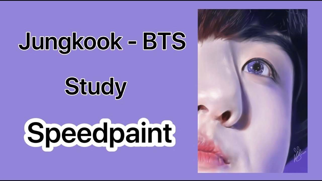 {Speedpaint} Jungkook Study - BTS