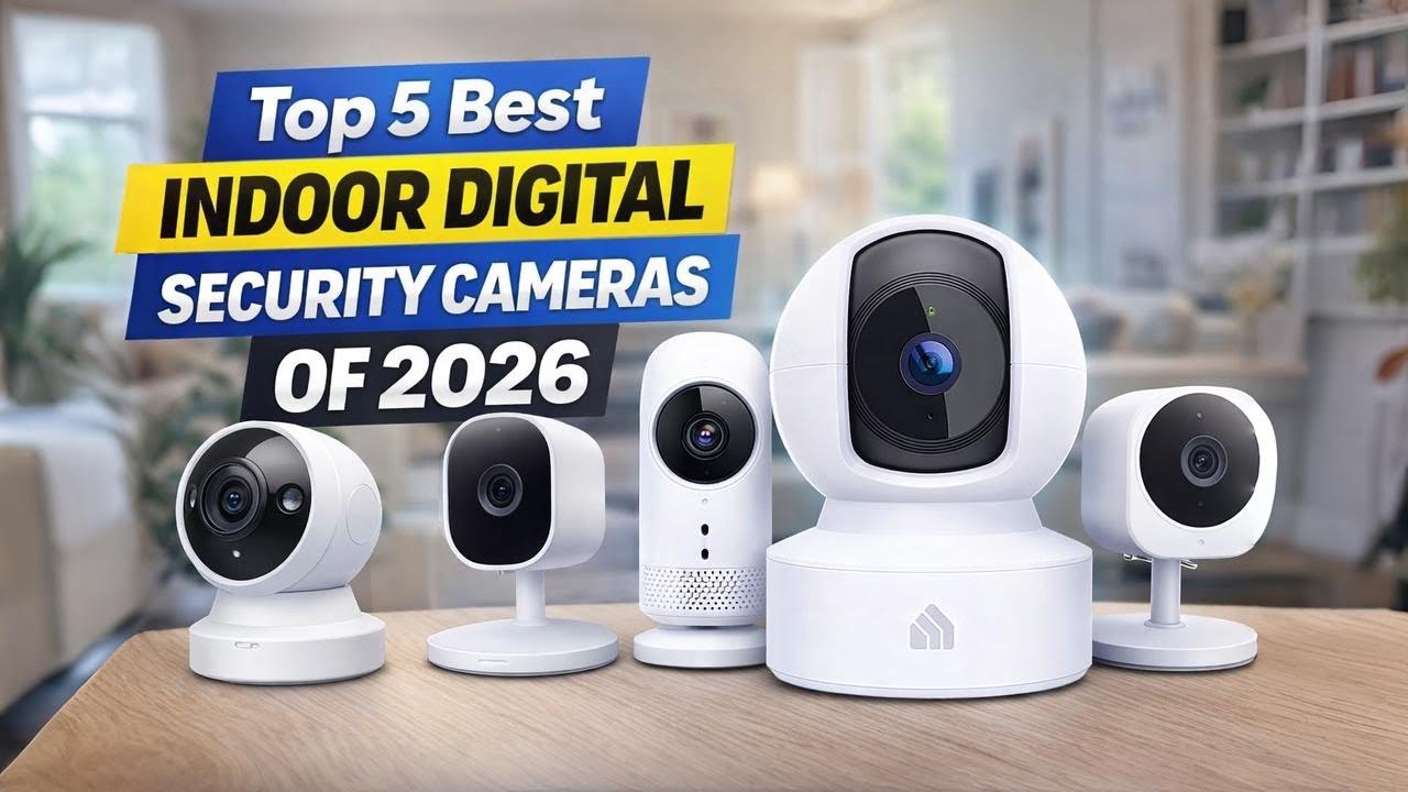 Top 5 Best Indoor Digital Security Cameras of 2026 | Best Home Security Cameras of 2026