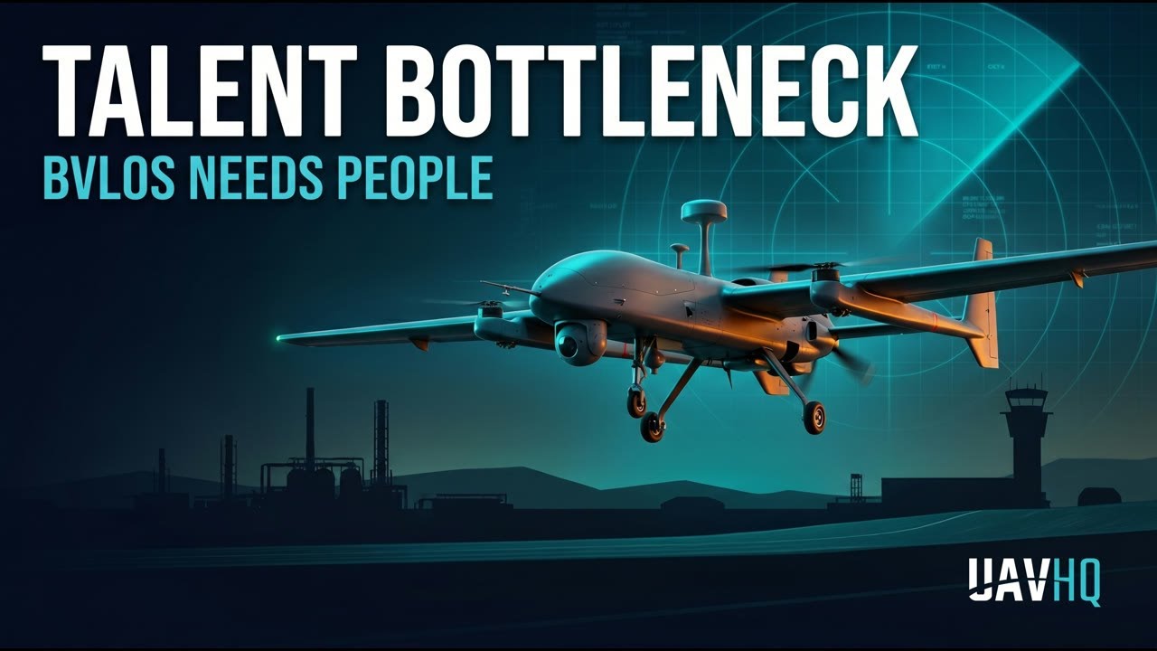 The Drone Industry Talent Crunch: Why BVLOS Needs People | UAVHQ