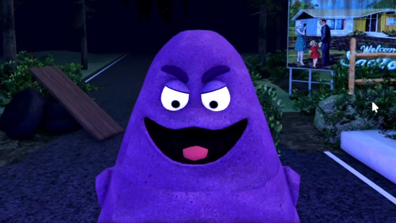 Can They Survive the GRIMACE SHAKE? - GRIMACE SHAKE! Survive the Slasher
