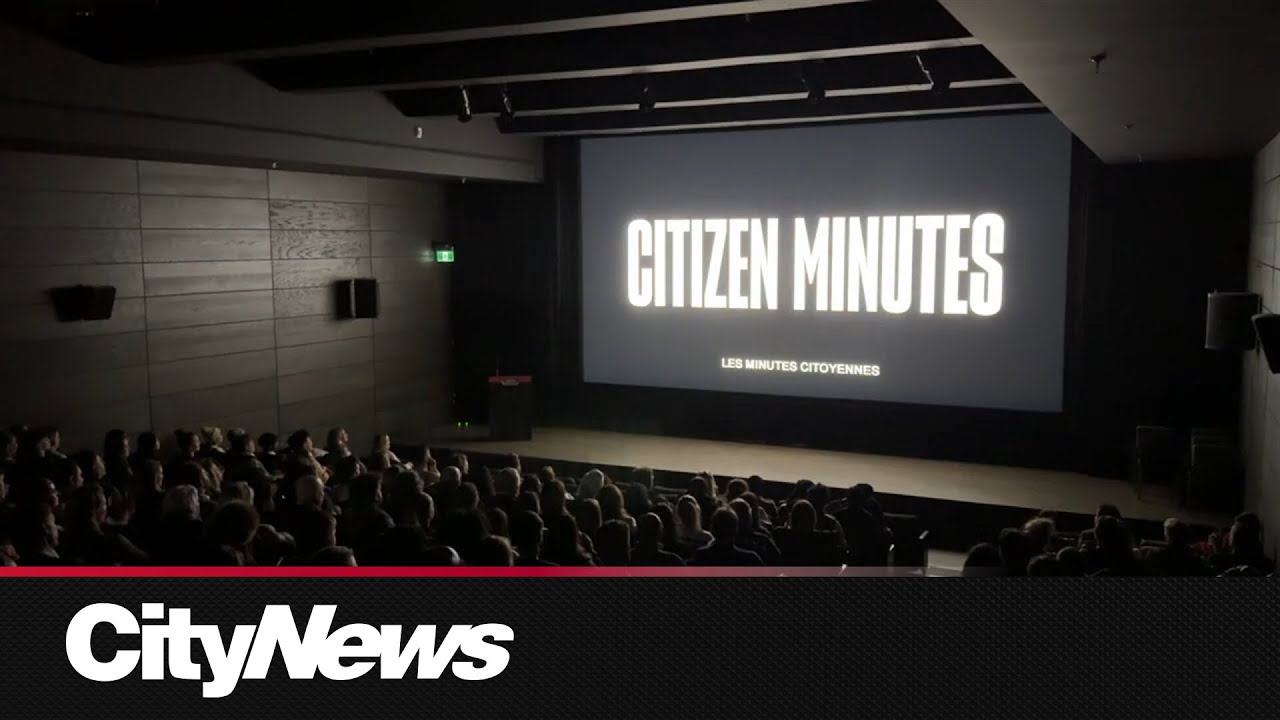 Montreal hosts screening of new documentary series 'Citizen Minutes'