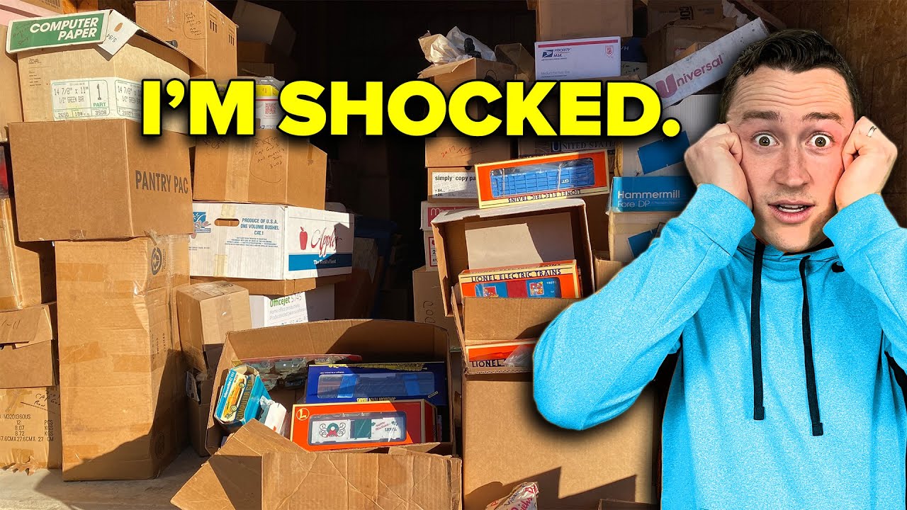 Hobby Shop Storage Unit has INSANE value inside…   |   50 Year-Old Hobby Shop Part 7
