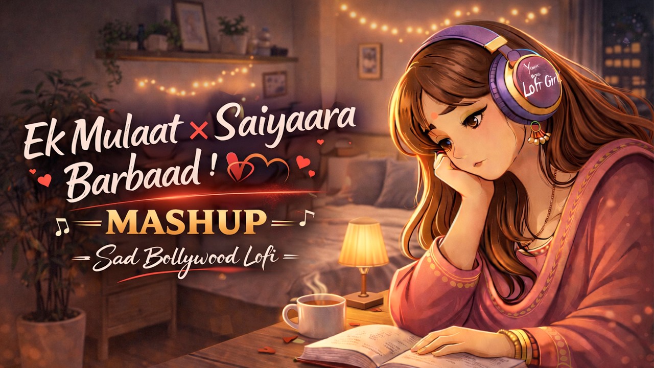 Ek Mulaqat x Saiyaara x Barbaad | Arijit Singh | Nonstop Jukebox | Bollywood Lofi | Your LoFi Girl