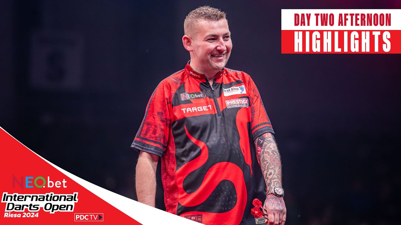 INCREDIBLE AVERAGES! Day Two Afternoon Highlights | 2024 International Darts Open