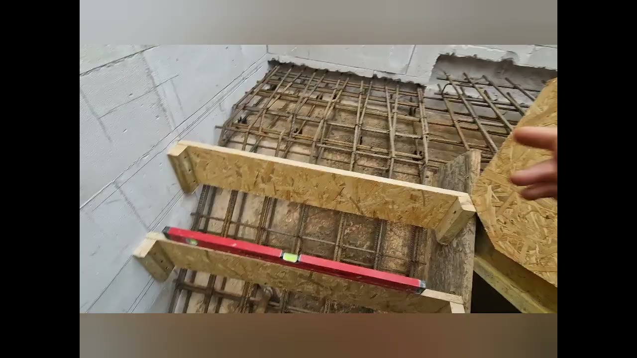 Ciezki i pracowity tydzien strop zalany 27m3 betonu 