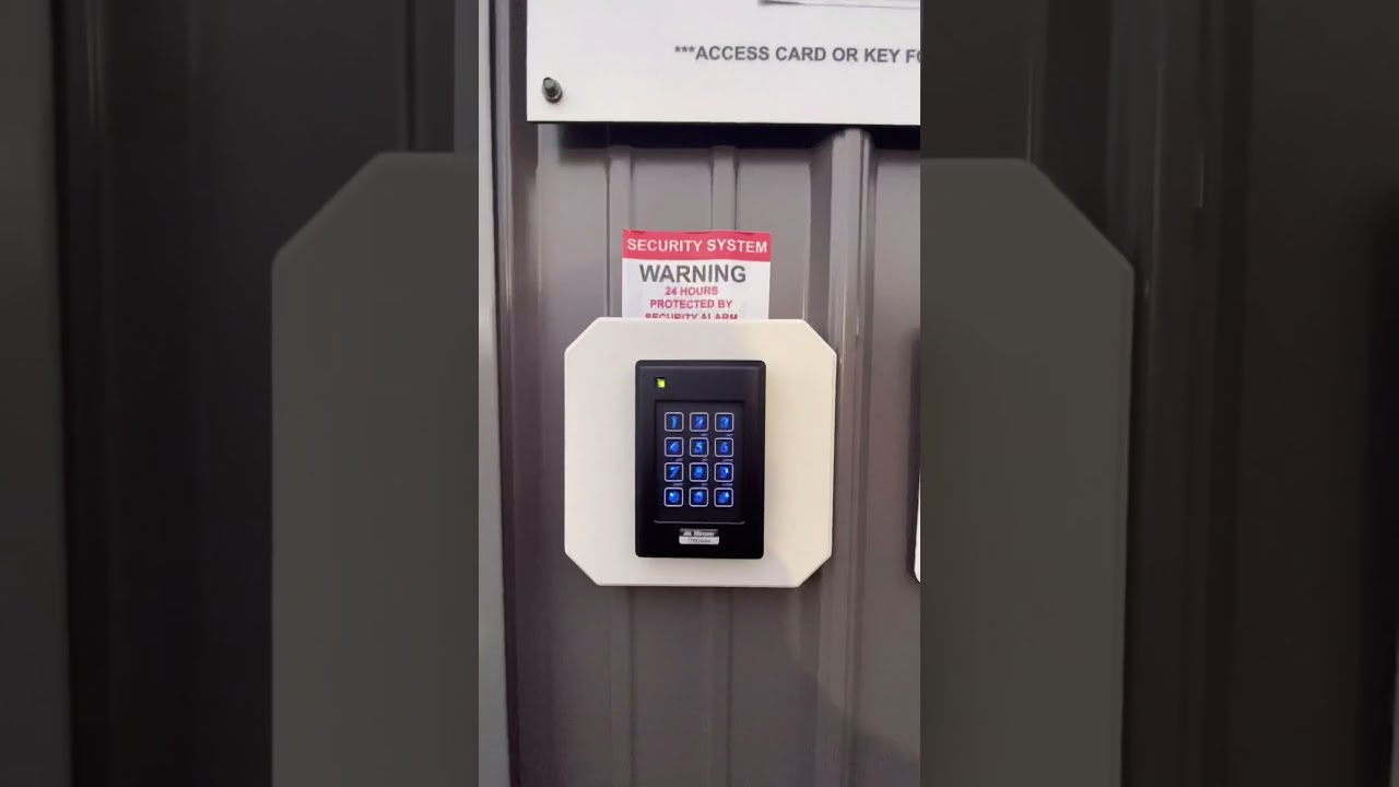 Sam's Storage - How to access your Storage Unit