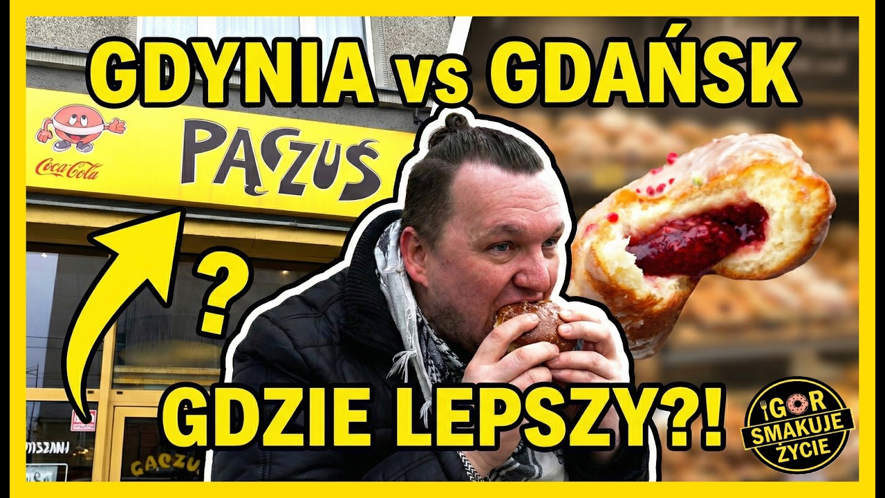Gdzie zjesz NAJLEPSZEGO pączka? Tłusty Czwartek 2026 GDYNIA vs GDAŃSK! 🥊