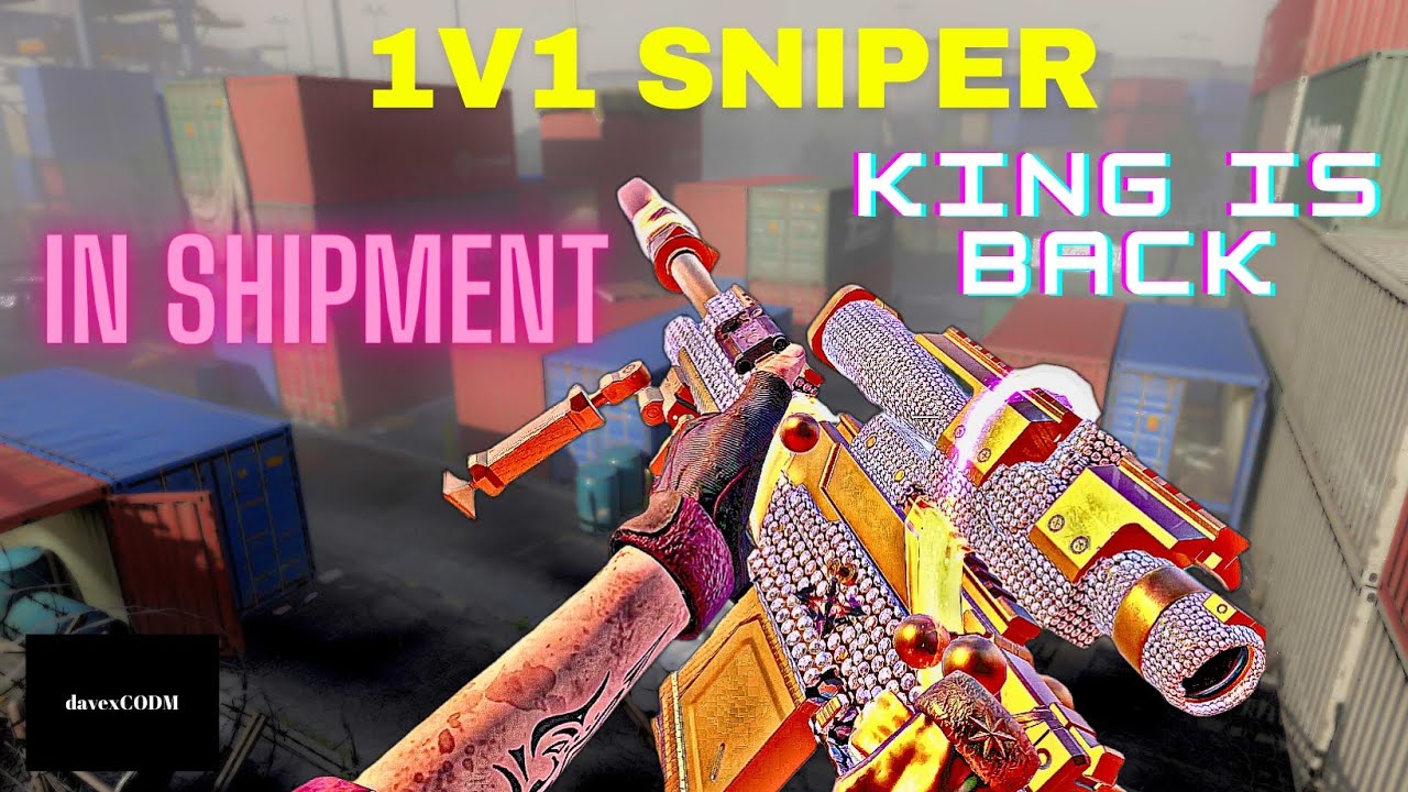 KING IS BACK!! PERFECT VS. 1v1 SNIPER IN  SHIPMENT
