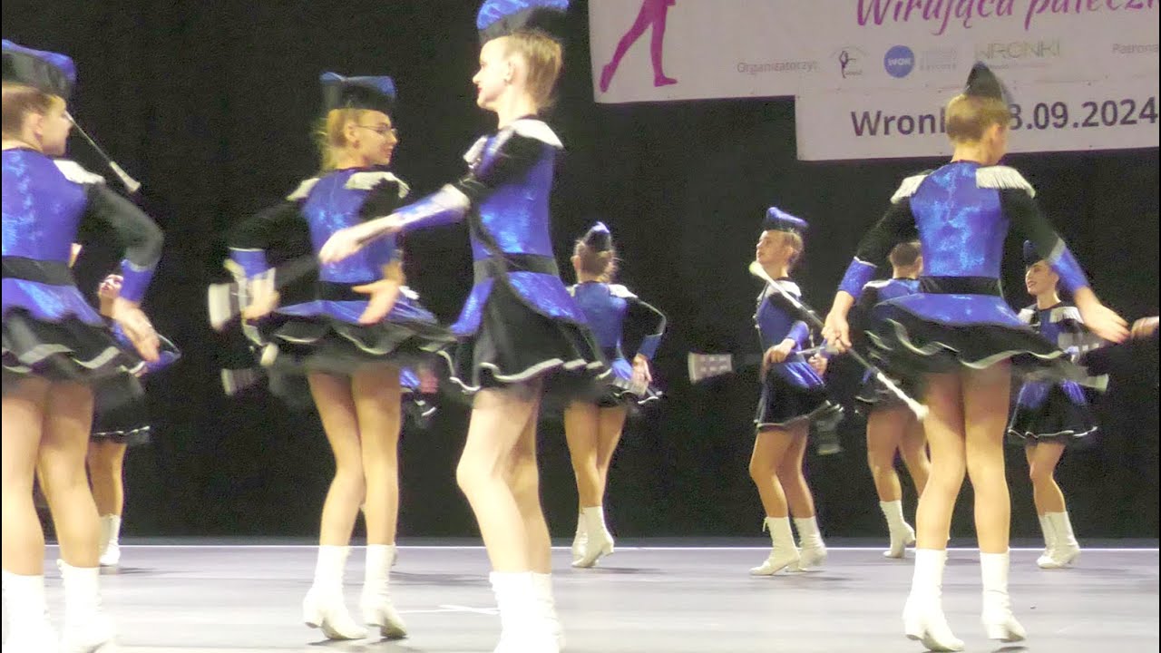 Majorettes 'DZIEWCZĘTA Z BUŁAWAMI' - Drezdenko / Mażoretki | stage classic junior |  Wronki 2024