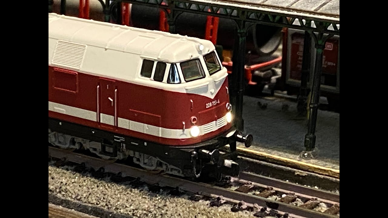 Ausflugsfahrt nach Weimar mit der Dicken aus Babelsberg in Spur N