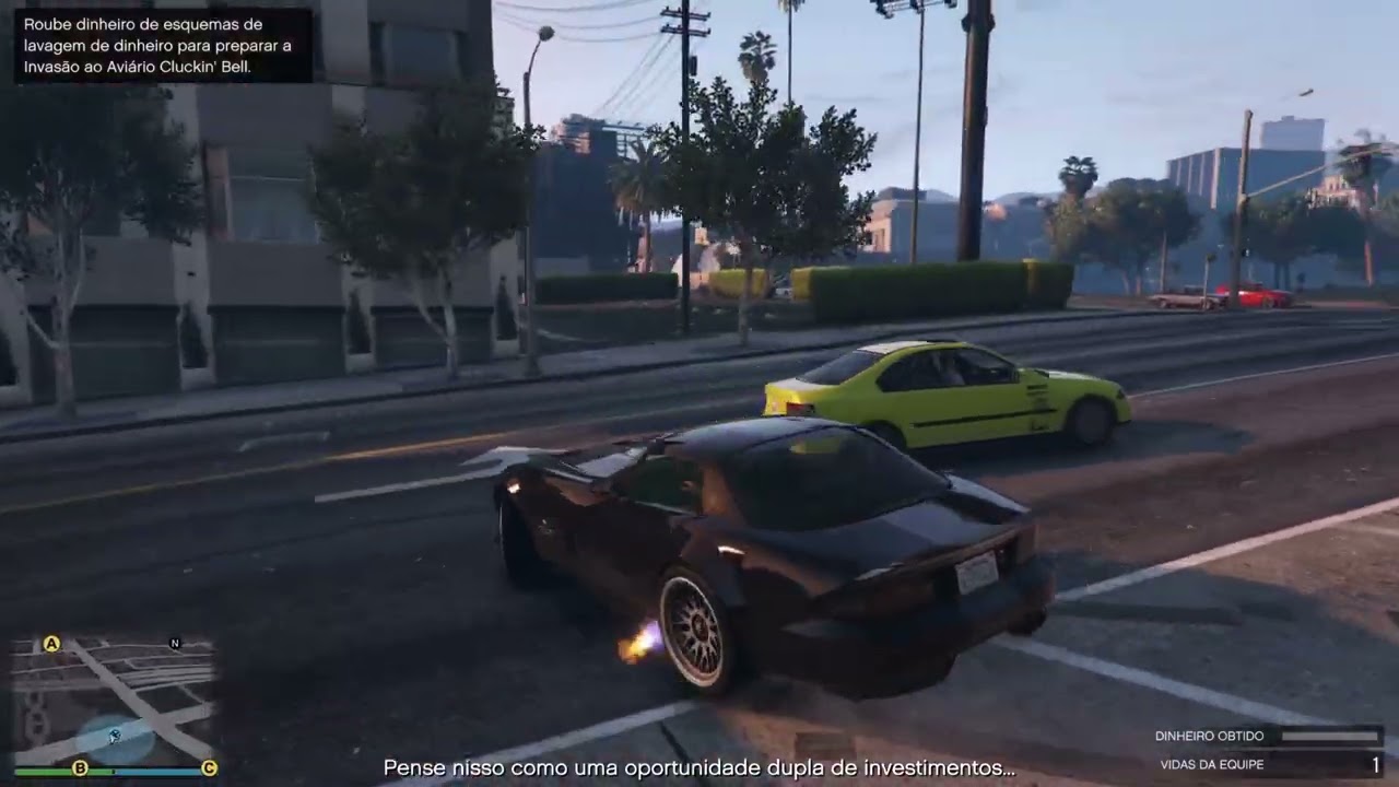 Grand Theft Auto V lavanderia de dinheiro