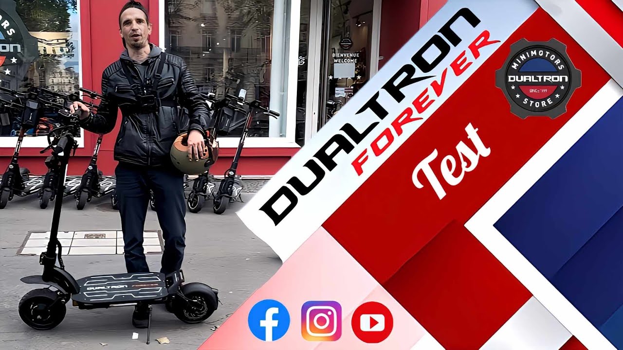 Video Test Dualtron Forever - trottinette électrique