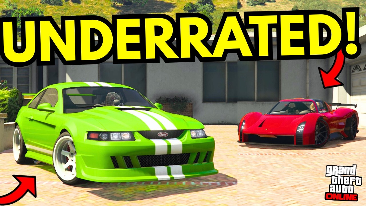 ТОП-5 САМЫХ НЕДООЦЕНЕННЫХ АВТОМОБИЛЕЙ В GTA 5 Online!