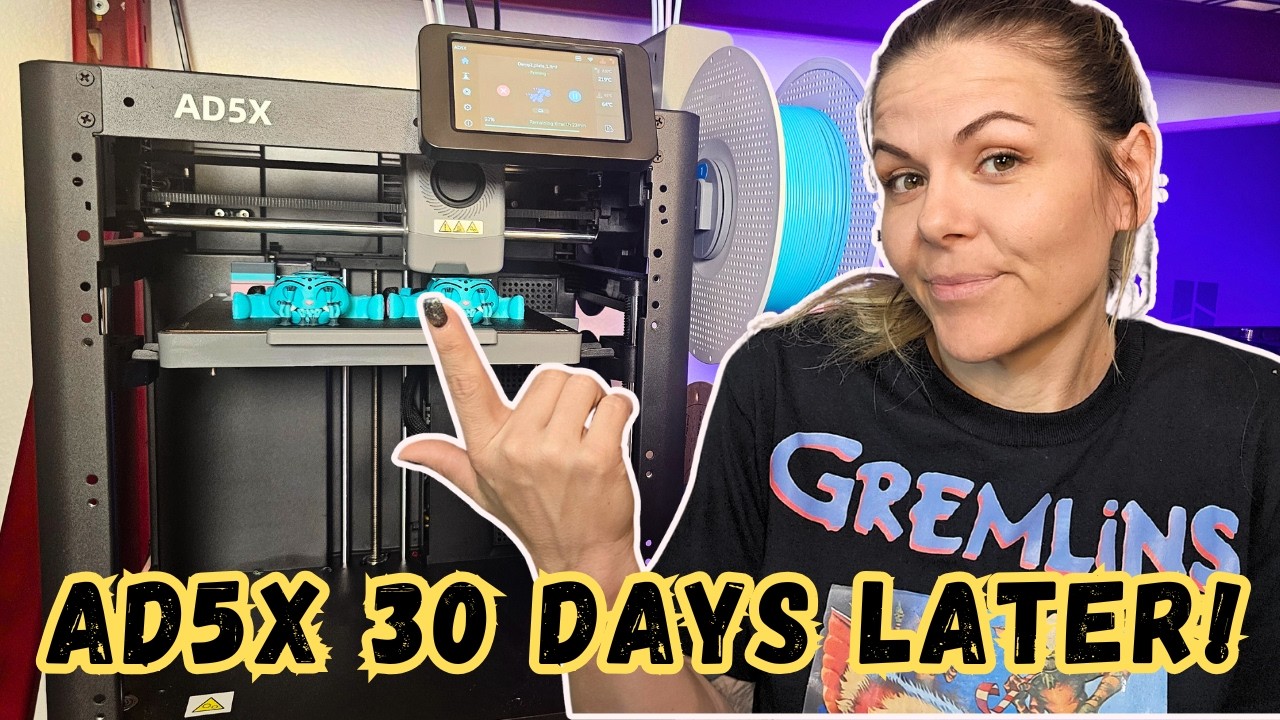 3D-принтер Flashforge AD5X — 30-дневный обзор и честные впечатления