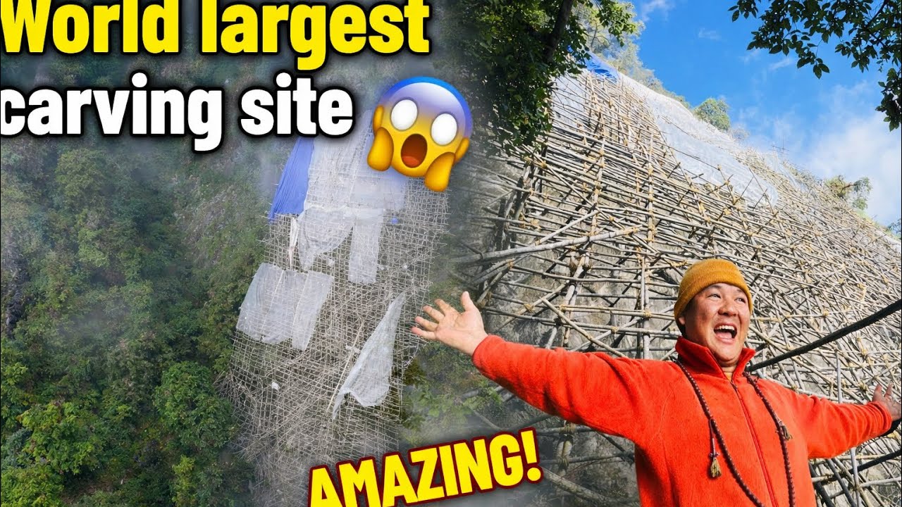 World largest carving site😱