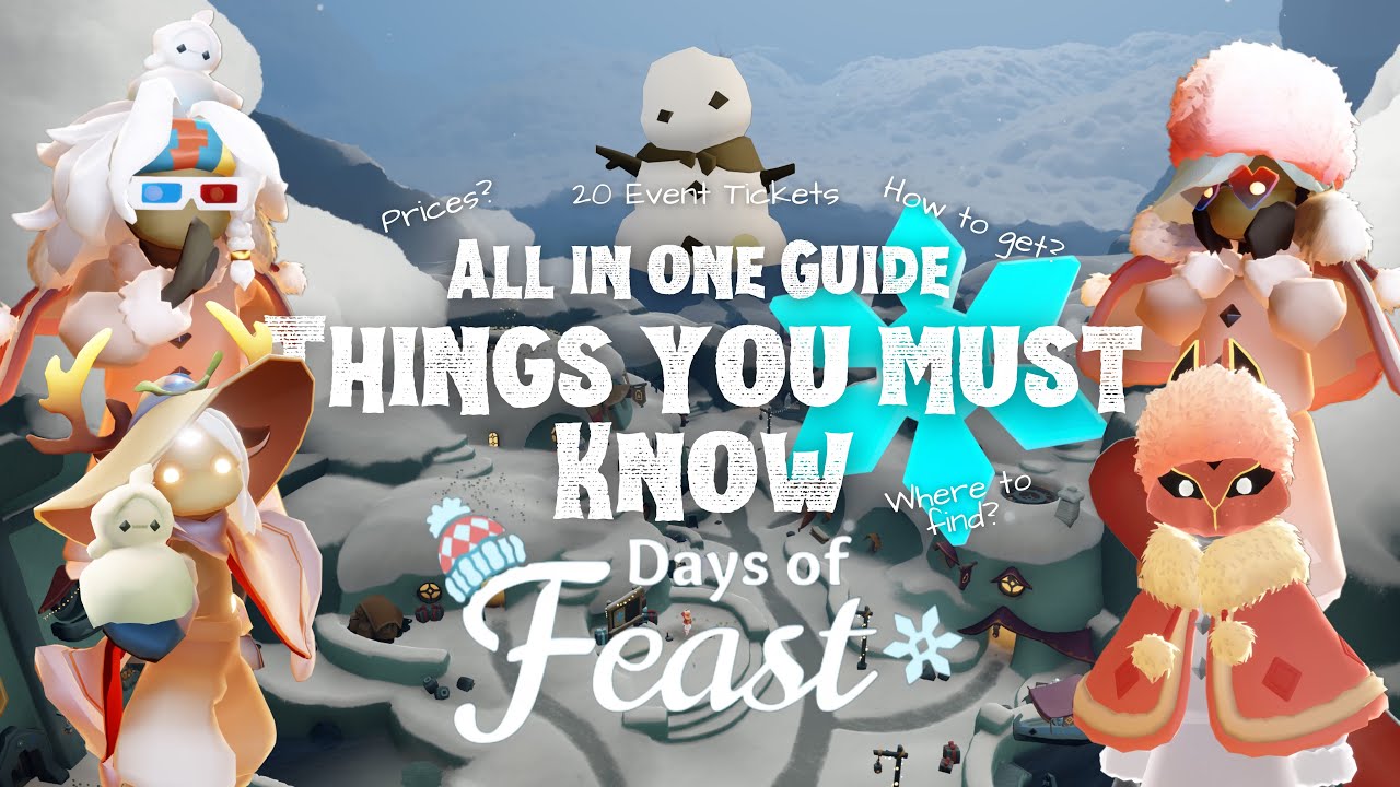 Days of Feast 2025 - Ultimate All-in-One Guide! | All Areas, Items, Prices & Event Currency