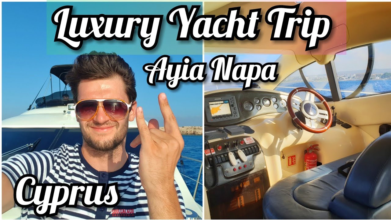 Luxury Yacht Trip Ayia Napa Cyprus