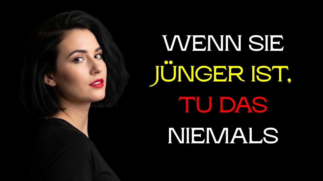 Jüngere Frauen hassen es, wenn ältere Männer diese 7 Dinge tun (Psychologie, Anziehungskraft)
