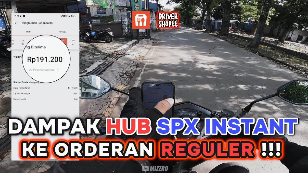 Seberapa Berdampak HUB SPX INSTANT Ke Orderan Reguler ??? | Driver Shopee Bandung