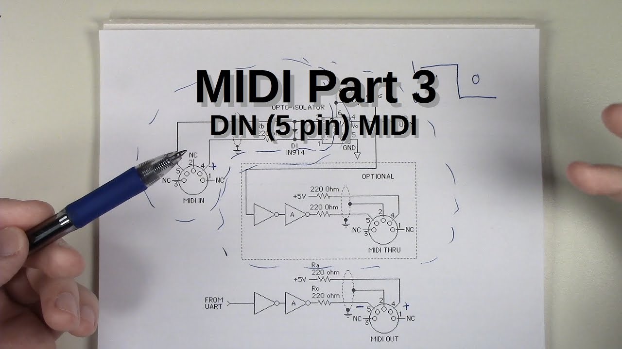 MIDI Part 3 - DIN MIDI