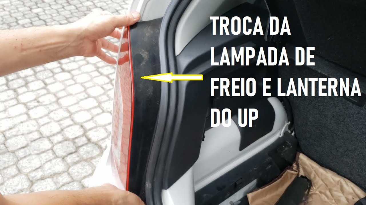 Como TROCAR as LAMPADAS  TRASEIRA do VOLKSWAGEN UP