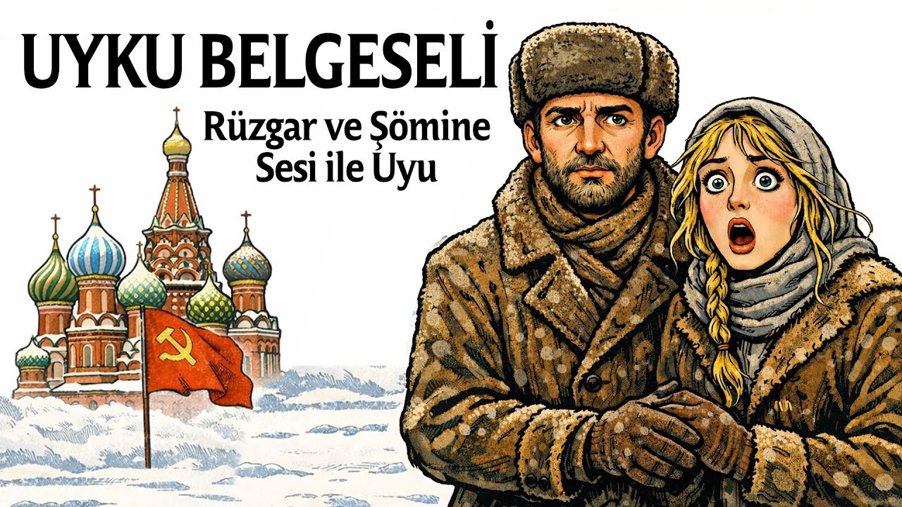1956 Moskova Kışında 1 Günün Nasıl Geçerdi? | Uyku Getiren Video