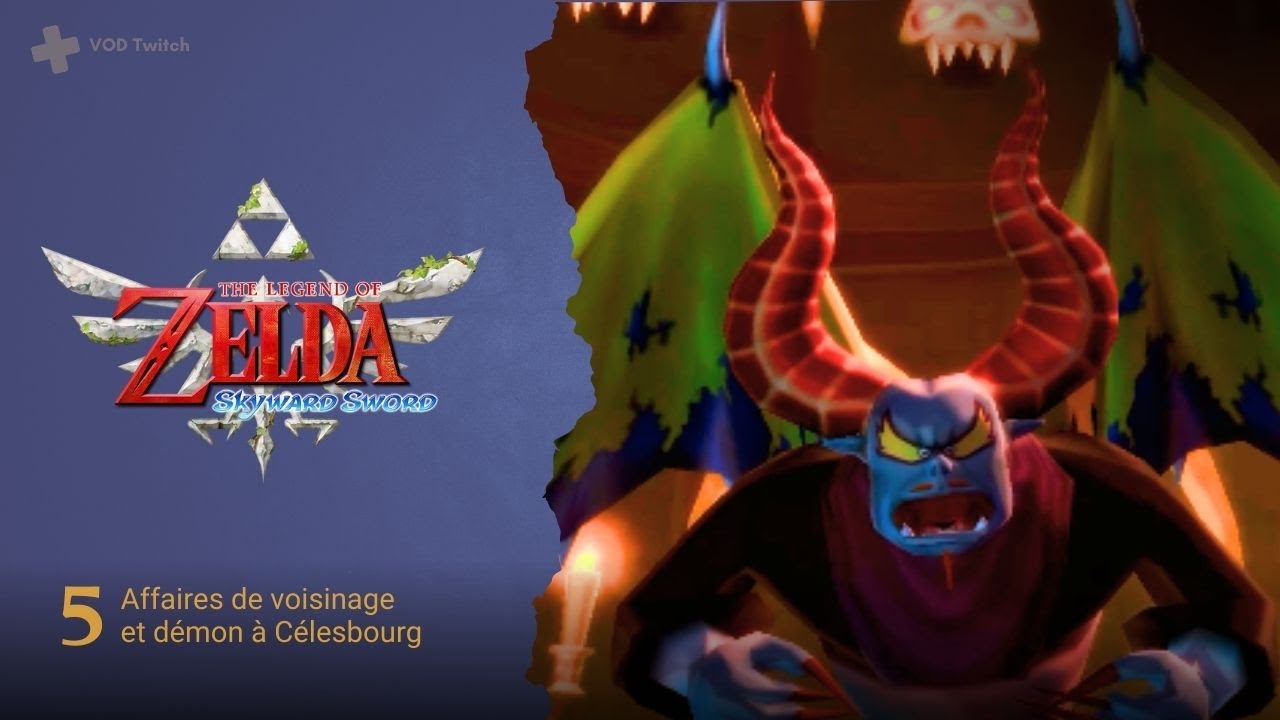 🪽 VOD #5 | Zelda Skyward Sword | Link, Zelda et le ciel