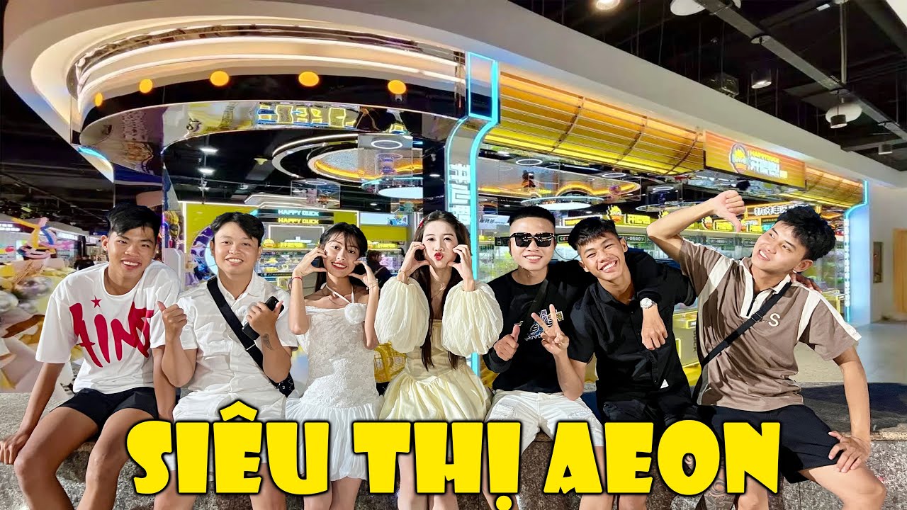 Ho&agrave;ng Ph&uacute;c | Dẫn Team Đi Chơi Trong Si&ecirc;u Thị AEON - Bất Ổn