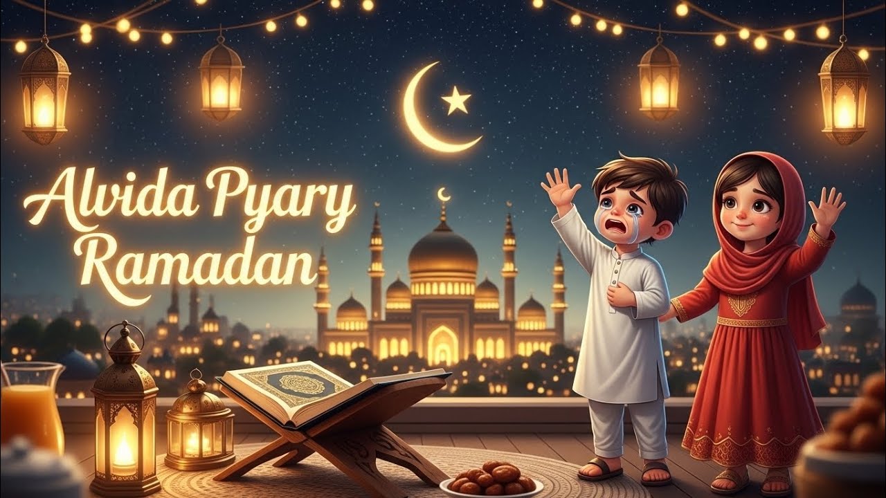 Alvida Alvida Pyare Ramzan 🥹| Emotional Ramadan Farewell poem 💞 | Beautiful Islamic Nazm