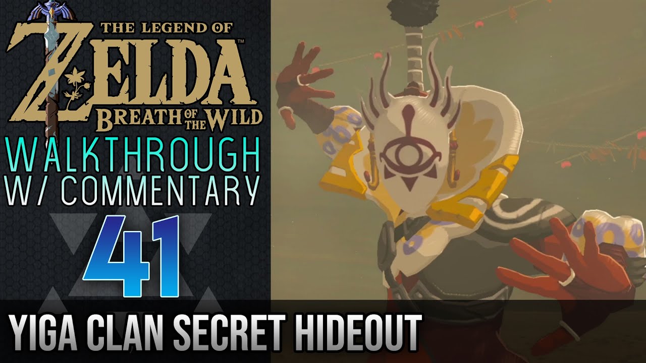 ◀ Yiga Clan Secret Hideout (Thunder Helm) ▶ Legend of Zelda Breath of the Wild Walkthrough 41