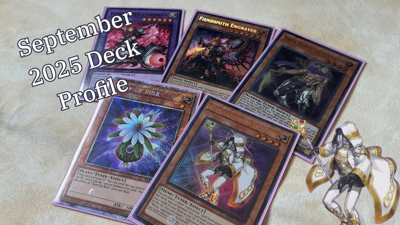 September 2025 (Post List) Lightsworn Fiendmsith Yu-Gi-Oh! TCG Deck Profile