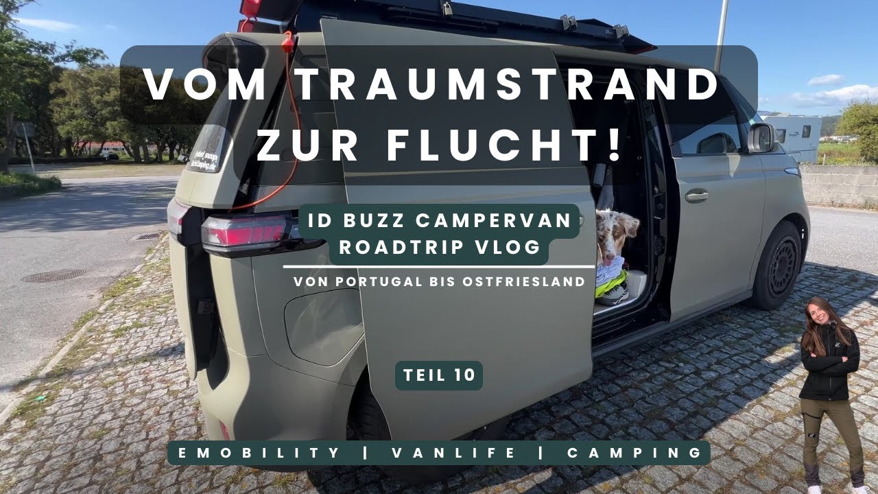 Vom Traumstrand zur Wetterflucht – Roadtrip mit dem E-Camper durch Portugal & Spanien.
