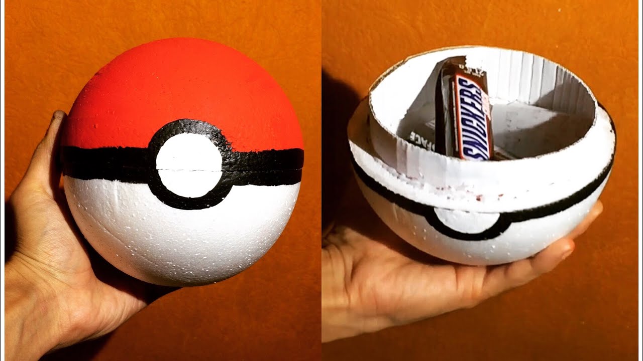 POKEBOLA DIY | CAJITA DE REGALO PARA NOVIOS :3 - Consejosjavier