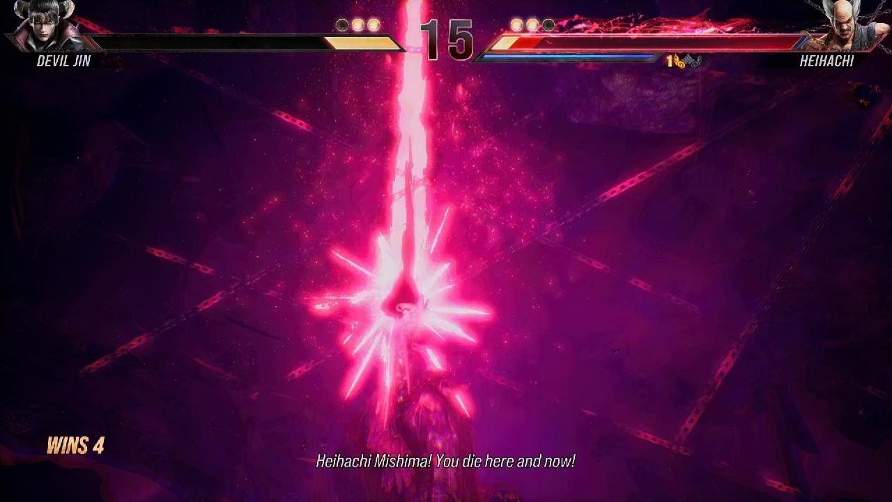 TEKKEN 8 - Devil Jin's Rage Art against Heihachi