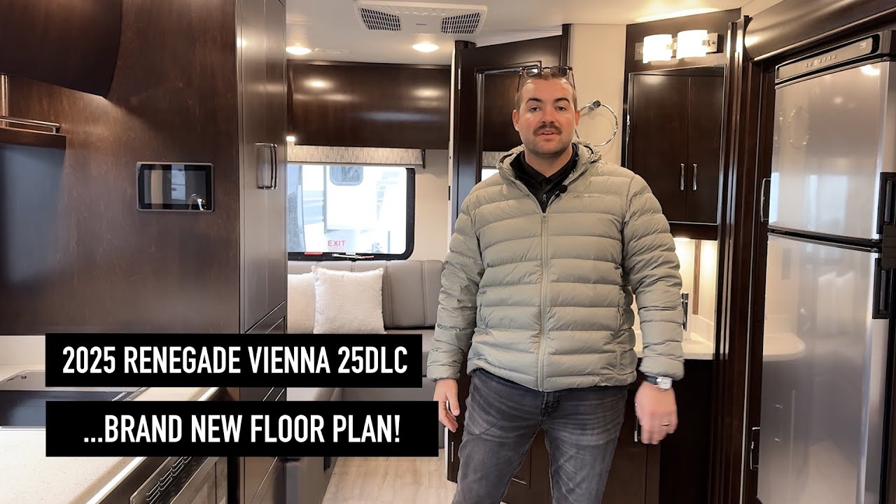 2025 Renegade Vienna 25DLC Class C Motorhome New Floor Plan! RV Dealer in MI, IN, OH, IL