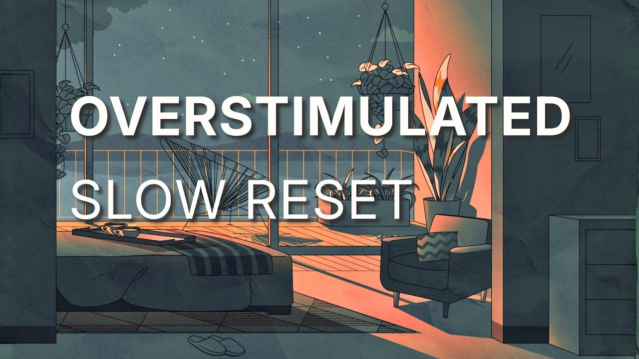 ADHD Overstimulation Recovery 🌿 90-Minute Calm Focus Session (No Vocals)