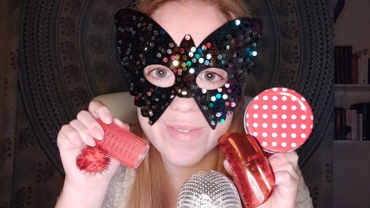 Objetos rojos❤️ en ASMR