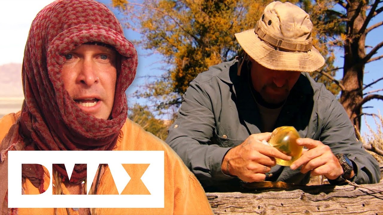 Dave And Cody Use Their Own Urine To Make Fire And To Protect Them From Dehydration | Dual Survival
