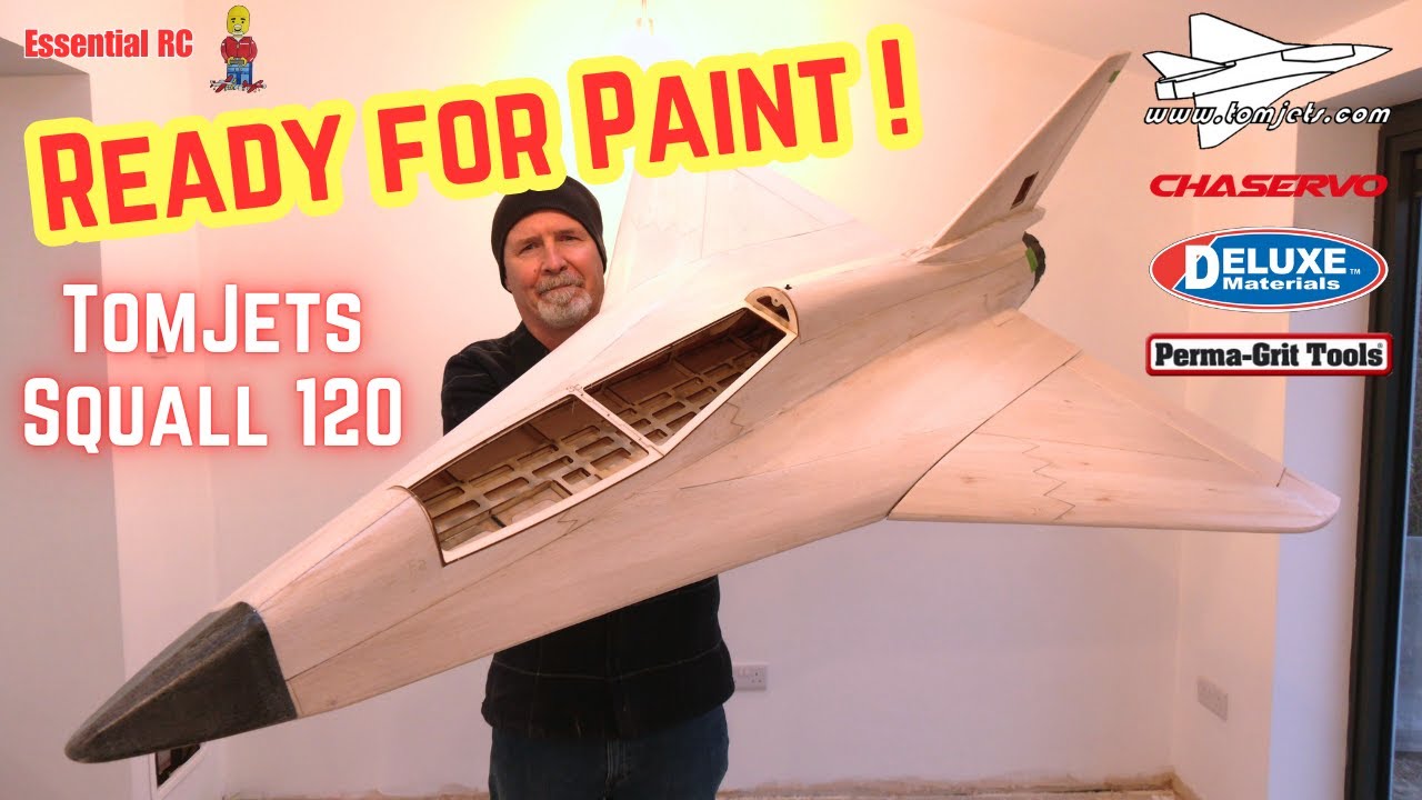 MY FIRST KIT BUILD ! TomJets Squall 120 Turbine Jet | Build Log Part 5