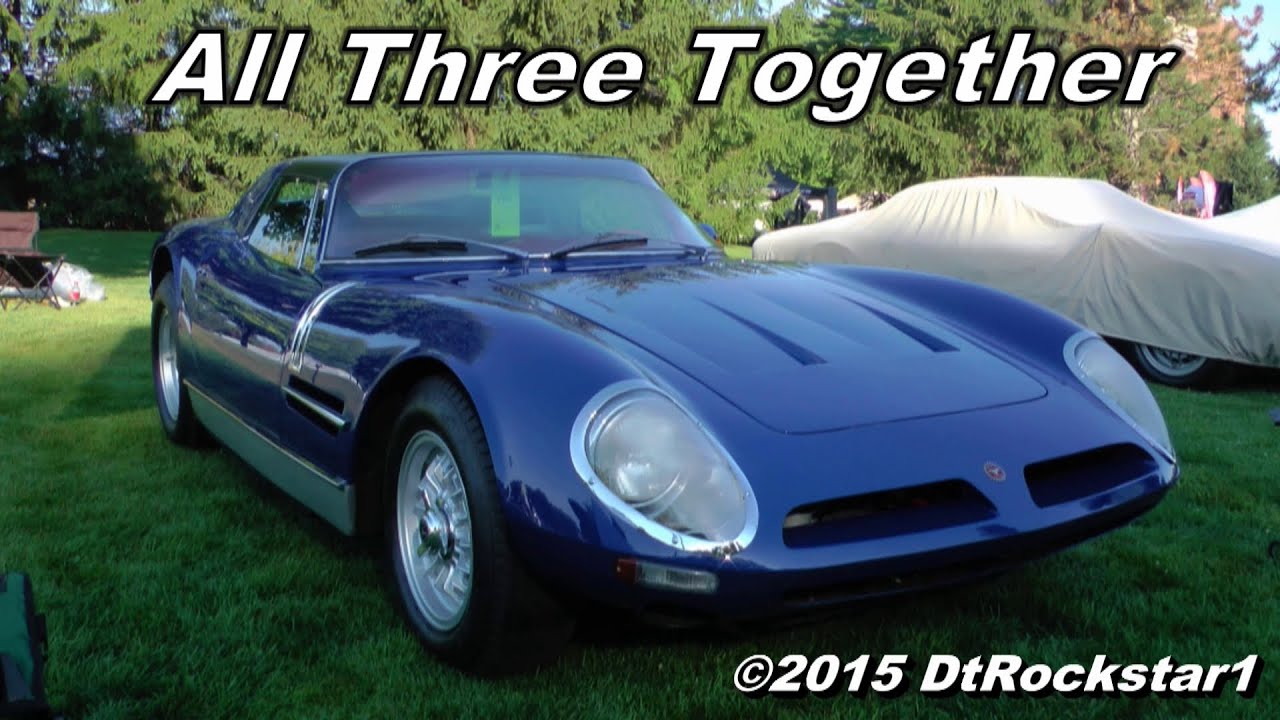 Bizzarrini 5300 Spyder: All Three of them