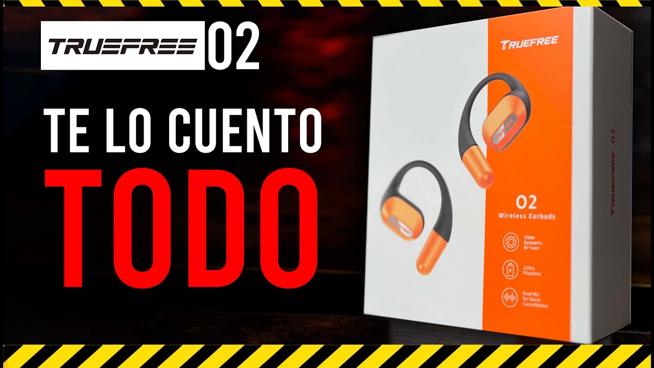 TRUEFREE 02 👂🏼 Open-Ear deportivos mas CÓMODOS