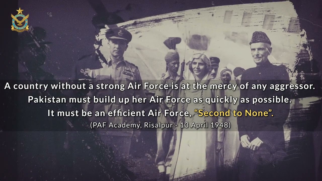 Pakistan Air Force Pays Tribute to Father of the Nation